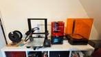 Creality Ender 3 & Halot One + Cure/Wash Station, Computers en Software, 3D Printers, Ophalen, Gebruikt
