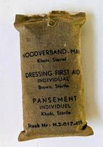 Vintage Jaren 50 Noodverband - Linnen Zakje, Verzamelen, Ophalen of Verzenden, Overige soorten, Overige gebieden, Overige typen