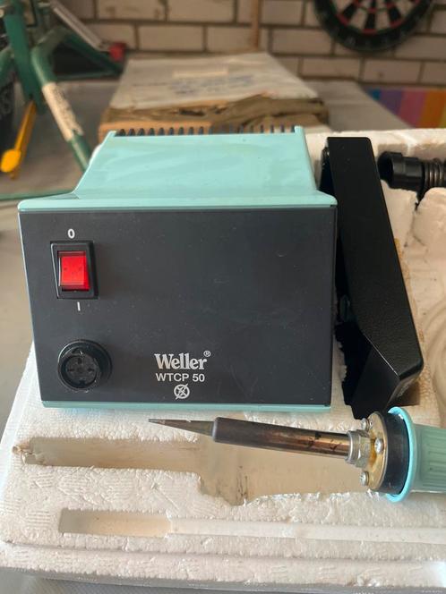 Weller WTCP 50 Soldeerstation, Doe-het-zelf en Verbouw, Gereedschap | Lasapparaten, Zo goed als nieuw, Overige typen, Minder dan 150 ampère