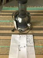Philips Avance HR1922/20 - Sapcentrifuge – Grijs, Ophalen of Verzenden, Zo goed als nieuw, Elektrisch, Sapcentrifuge
