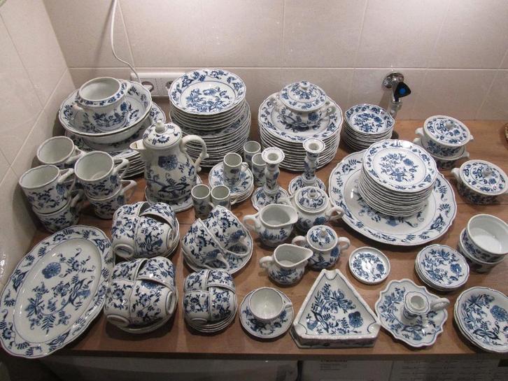 Blue Danube serviesdelen, Huis en Inrichting, Keuken | Servies, Zo goed als nieuw, Overige typen, Overige stijlen, Porselein, Ophalen of Verzenden