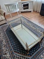 Salontafel met spiegelglas, Huis en Inrichting, Tafels | Salontafels, Ophalen, 100 tot 150 cm, 50 tot 100 cm, Minder dan 50 cm