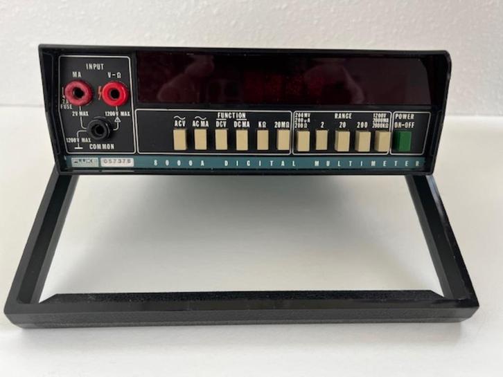 Fluke Digital Multimeter - model 8000A, Doe-het-zelf en Verbouw, Meetapparatuur, Zo goed als nieuw, Multimeter, Verzenden