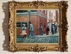 "In de oude stad" Schilderij, Verzenden