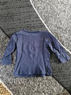 Donkerblauw effen shirt Maat 80, Dirkje, Onbekend, Ophalen of Verzenden, Zo goed als nieuw