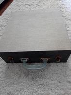 mooie stevige retro platenkoffer voor 25 lp's, Ophalen, Gebruikt, 12 inch
