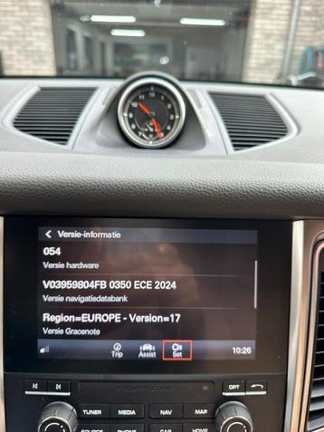 Porsche navigatie update 2024 Carplay en Android Auto