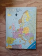 ravensberg legpuzzel kaart europa 1000stk, Ophalen of Verzenden, 500 t/m 1500 stukjes, Zo goed als nieuw, Legpuzzel