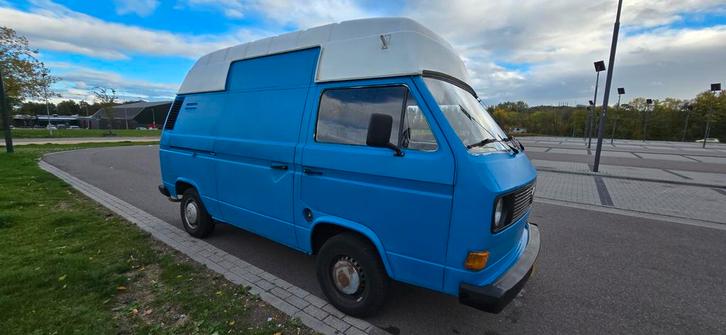Vw t3 Nieuwe motor hoogdak, Caravans en Kamperen, Campers, Particulier, tot en met 4, Buscamper of Camperbus, Volkswagen, Benzine
