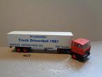 lion daf  garage verbrugge, Hobby en Vrije tijd, Modelauto's | 1:50, Verzenden, Zo goed als nieuw, Bus of Vrachtwagen, Lion Toys