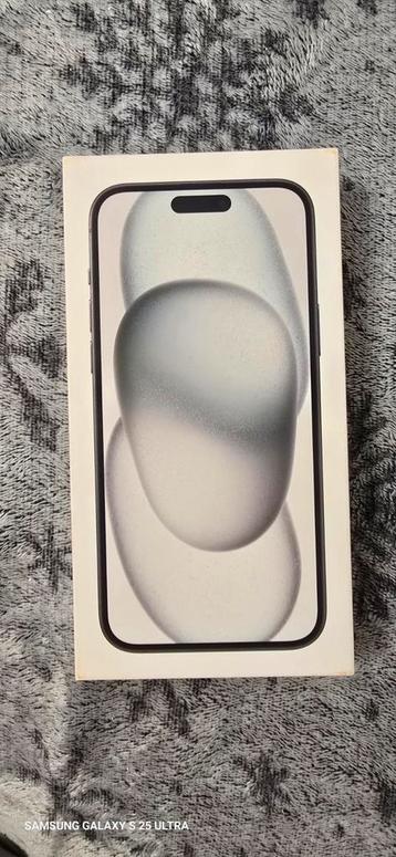 NIEUWE GEKOCHT 28.07.2025 IPHONE 15 PLUS ZWART 128GB beschikbaar voor biedingen