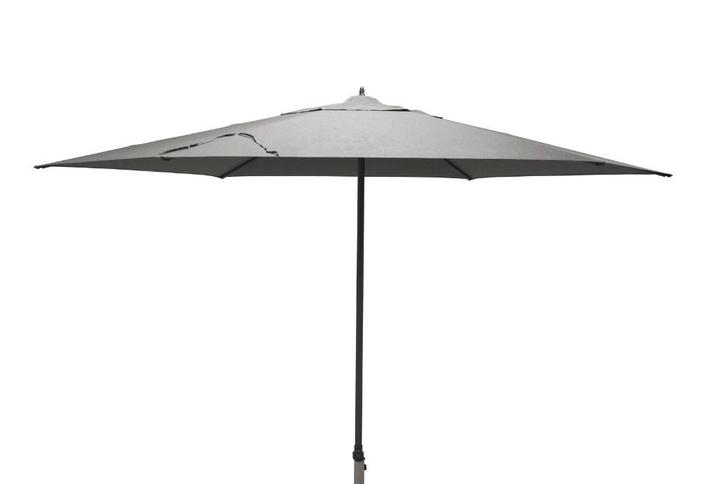 Azzurro Parasol Ø350 cm | 4 Seasons Outdoor | Charcoal, Tuin en Terras, Parasols, Nieuw, Stokparasol, 3 tot 4 meter, Ophalen of Verzenden