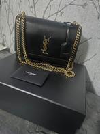 YSL medium sunset bag, Ophalen of Verzenden, Nieuw, Zwart