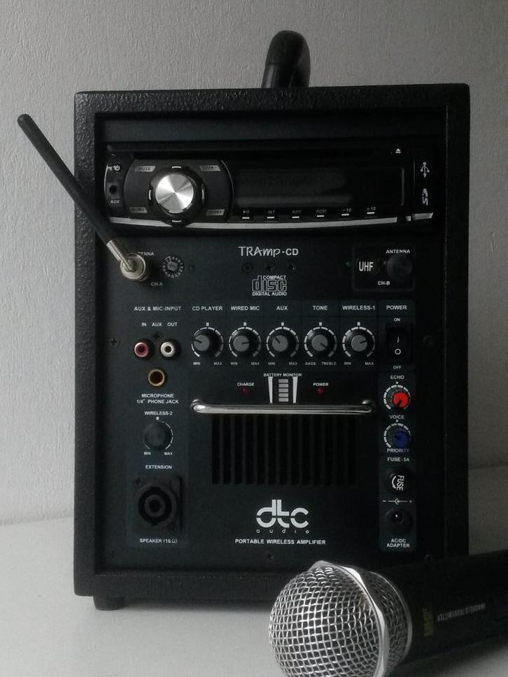 DTC versterker, Audio, Tv en Foto, Versterkers en Receivers, Zo goed als nieuw, Stereo, Minder dan 60 watt, Overige merken, Ophalen of Verzenden