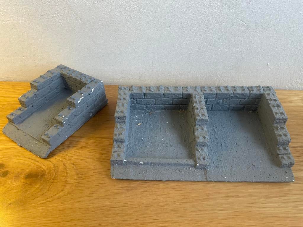 Bunkers voor kolen ,rijst op de slaan, Hobby en Vrije tijd, Modeltreinen | H0, Ophalen of Verzenden, Zo goed als nieuw, Gelijkstroom of Wisselstroom