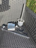 Tiger badkamer accessoires + Grohe douchestang, Minder dan 50 cm, Gebruikt, Overige typen, Ophalen of Verzenden