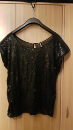 2x zwarte blouse mt L en M!, Ophalen of Verzenden, Zo goed als nieuw, Maat 38/40 (M), Zwart