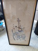 Oosters schilderij met figuren, Ophalen