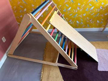 Houten Klimrek met Glijbaan - Inklapbaar! Sinterklaas tip beschikbaar voor biedingen