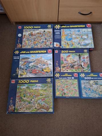 Div. Jan van Haasteren puzzels beschikbaar voor biedingen