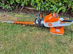 Stihl HSA100 heggenschaar set, Ophalen of Verzenden, Zo goed als nieuw, Accu