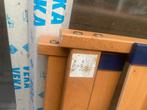Houten tweepersoonsbed, Ophalen, Gebruikt, Bruin, Tweepersoons