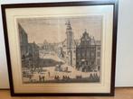 Kopergravure 1730 Stadhuis den Haag, Ophalen of Verzenden