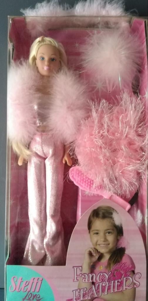 Steffi fancy feathers barbie pop, Ophalen of Verzenden, Nieuw, Pop