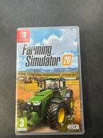 Farming Simulator 20 - Nintendo Switch, Spelcomputers en Games, Games | Nintendo Switch, 1 speler, Ophalen of Verzenden, Zo goed als nieuw