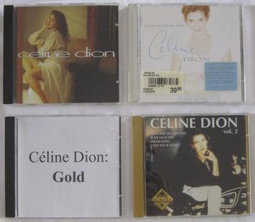 4 CD's Celine Dion - Falling into you + Gold + Gold vol.2  beschikbaar voor biedingen