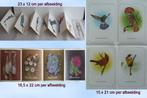 Reproducties oude vliegtuigen, vogels en bloemen, Ophalen of Verzenden, Nieuw, Prent