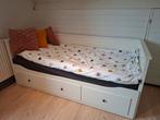 Ikea Hemnes bedbank, Huis en Inrichting, Slaapkamer | Bedden, Ophalen, Gebruikt, Wit, Tweepersoons