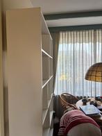 Stevige witte vakken-/boekenkast, Huis en Inrichting, Kasten | Kledingkasten, Ophalen, Met plank(en), Kunststof, Gebruikt