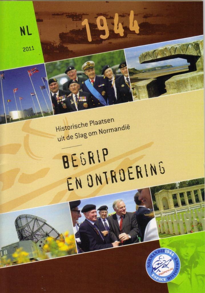 Folder Normandie - Historische Plaatsen Slag om Normandie, Boeken, Reisgidsen, Nieuw, Reisgids of -boek, Europa, Verzenden
