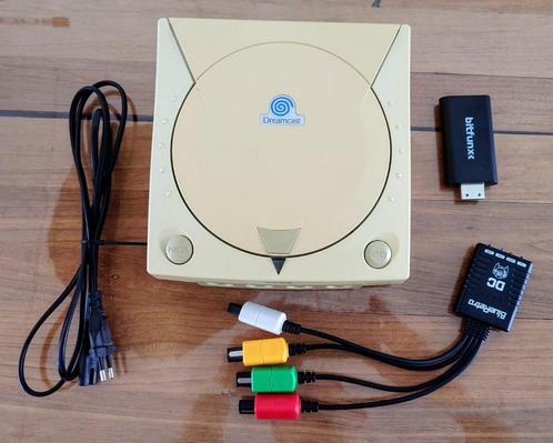Dreamcast met GDEMU en 150+ games, Spelcomputers en Games, Spelcomputers | Sega, Gebruikt, Saturn of Dreamcast, Met games, Met geheugenkaart