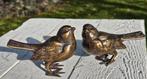 VOGELS / set / brons / MUSSEN / tuinbeeld, Dierenbeeld, Nieuw, Info@huisentuindecoratiemarie.nl, Huis en tuin decoratie marie