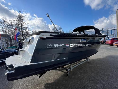 Sloep: Corsiva 690 Tender + Suzuki 90pk + Bunkussen., Watersport en Boten, Sloepen, Gebruikt, 70 pk of meer, 6 meter of meer, Buitenboordmotor