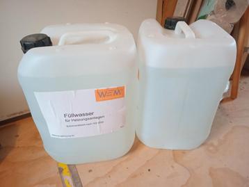 gedemineraliseerd water 20 liter vloerverwarming schoonmaak  beschikbaar voor biedingen