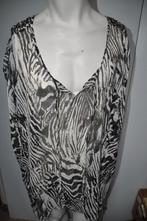 JKL34 Over de bikini tuniek maat 52, Ophalen of Verzenden, Zo goed als nieuw, Overige kleuren, Blouse of Tuniek