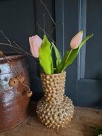 Dots vaasje met nep tulpen, Overige kleuren, Aardewerk of Porselein, Ophalen of Verzenden, X