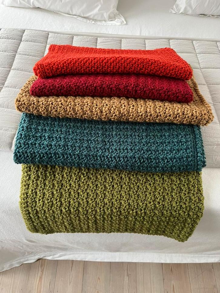 NIEUW DEKEN BABYDEKEN SPREI WIKKELDOEK WOL MOOIE HERFSTKLEUR, Kinderen en Baby's, Dekens, Slaapzakjes en Inbakerproducten, Zo goed als nieuw
