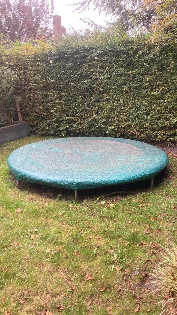 Trampoline, Kinderen en Baby's, Speelgoed | Buiten | Trampolines, Gebruikt, Ophalen