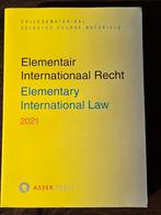 Elementair International Recht, ISBN 9789067043656, Ophalen of Verzenden, Zo goed als nieuw
