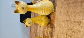 Set kattenbeeldjes beschikbaar voor biedingen