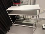 Console tafel, wand tafel, Huis en Inrichting, Tafels | Sidetables, Ophalen, Zo goed als nieuw, Metaal, 25 tot 50 cm