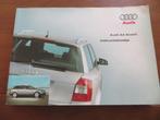 Instructieboek Audi A4 Avant, V6, TDI Quattro, enz. 2001, Ophalen of Verzenden