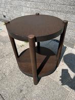 Ronde bijzettafel - dit weekend ophalen, Ophalen, Rond, Hout, Minder dan 55 cm