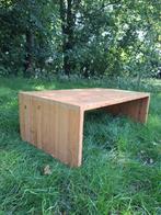 Vintage design salontafel Ate van Apeldoorn stijl tafel, Gebruikt, Minder dan 50 cm, Grenenhout, Rechthoekig