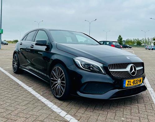 Mercedes-Benz A-Klasse A180d 1.5 80KW Blue Eff. 2017 Zwart, Auto's, Mercedes-Benz, Particulier, A-Klasse, Diesel, E, Hatchback