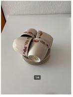 Jet Kop en Schotel Set - 4 Stuks, Huis en Inrichting, Keuken | Servies, Ophalen of Verzenden, Zo goed als nieuw, Overige stijlen